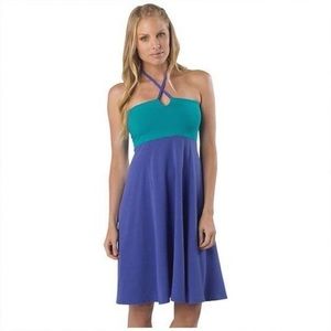 PrAna Solana strapless convertible dress/skirt